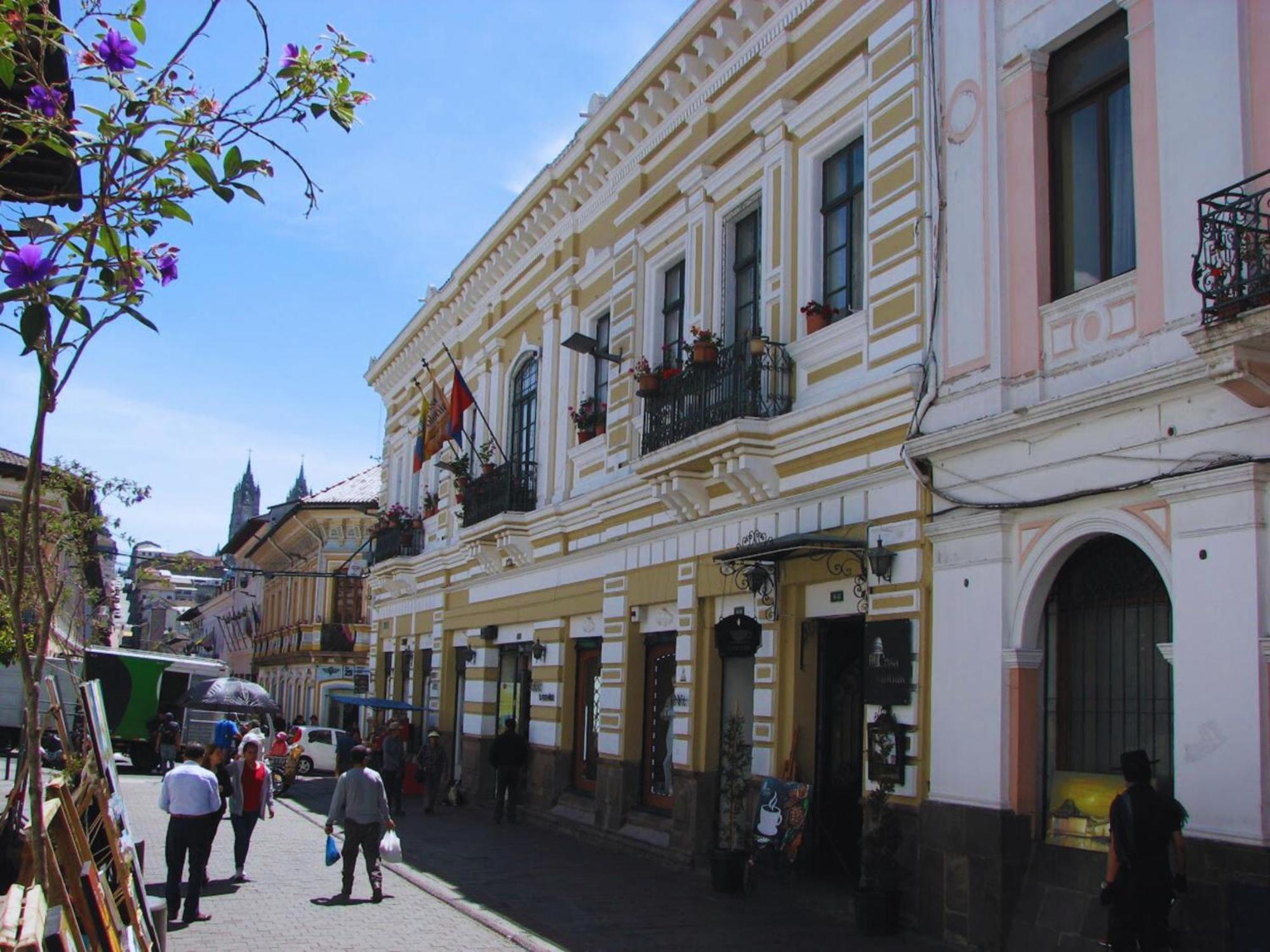 Casa Colonial Quito Hotell Eksteriør bilde
